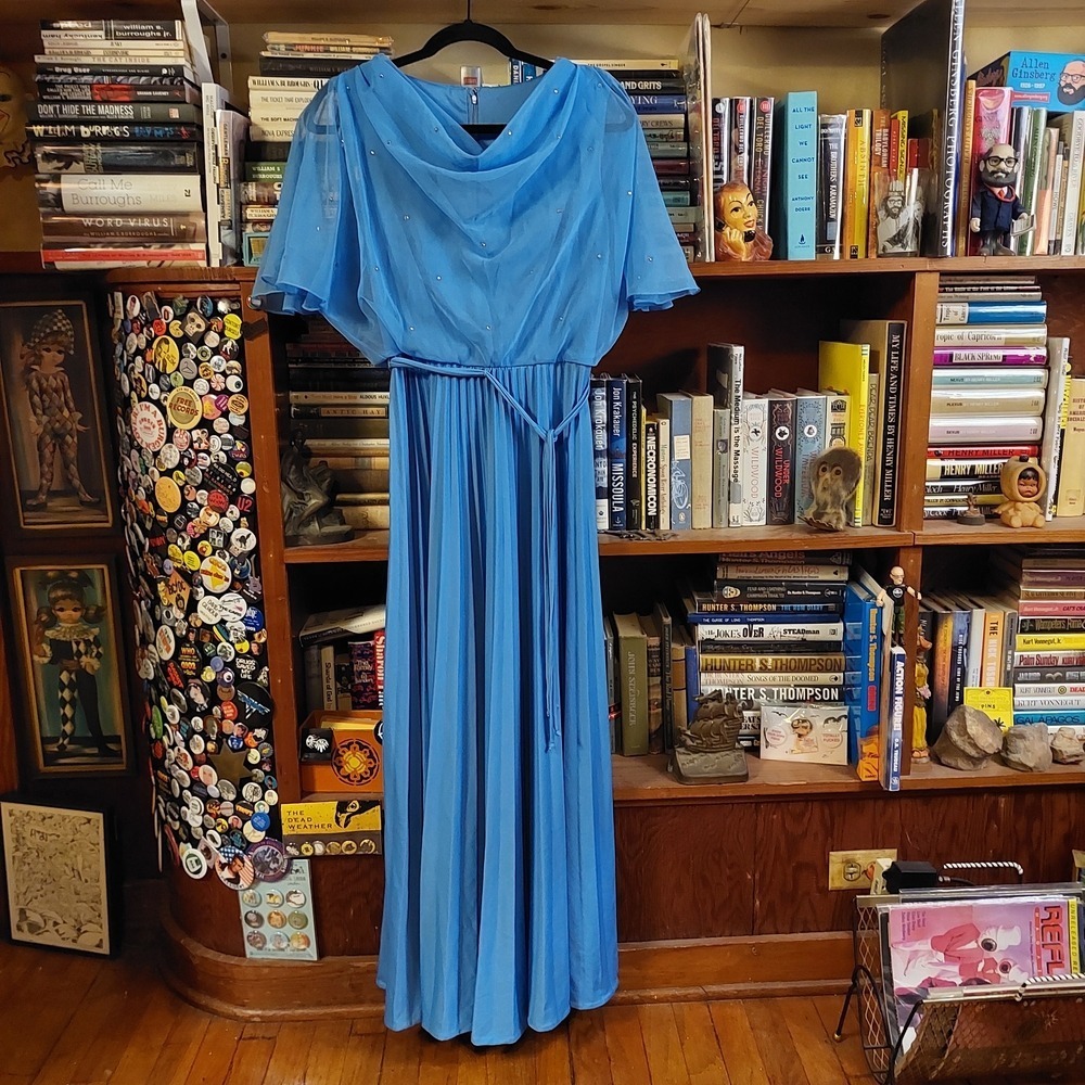 American Vintage Sky Blue Maxi Dress
